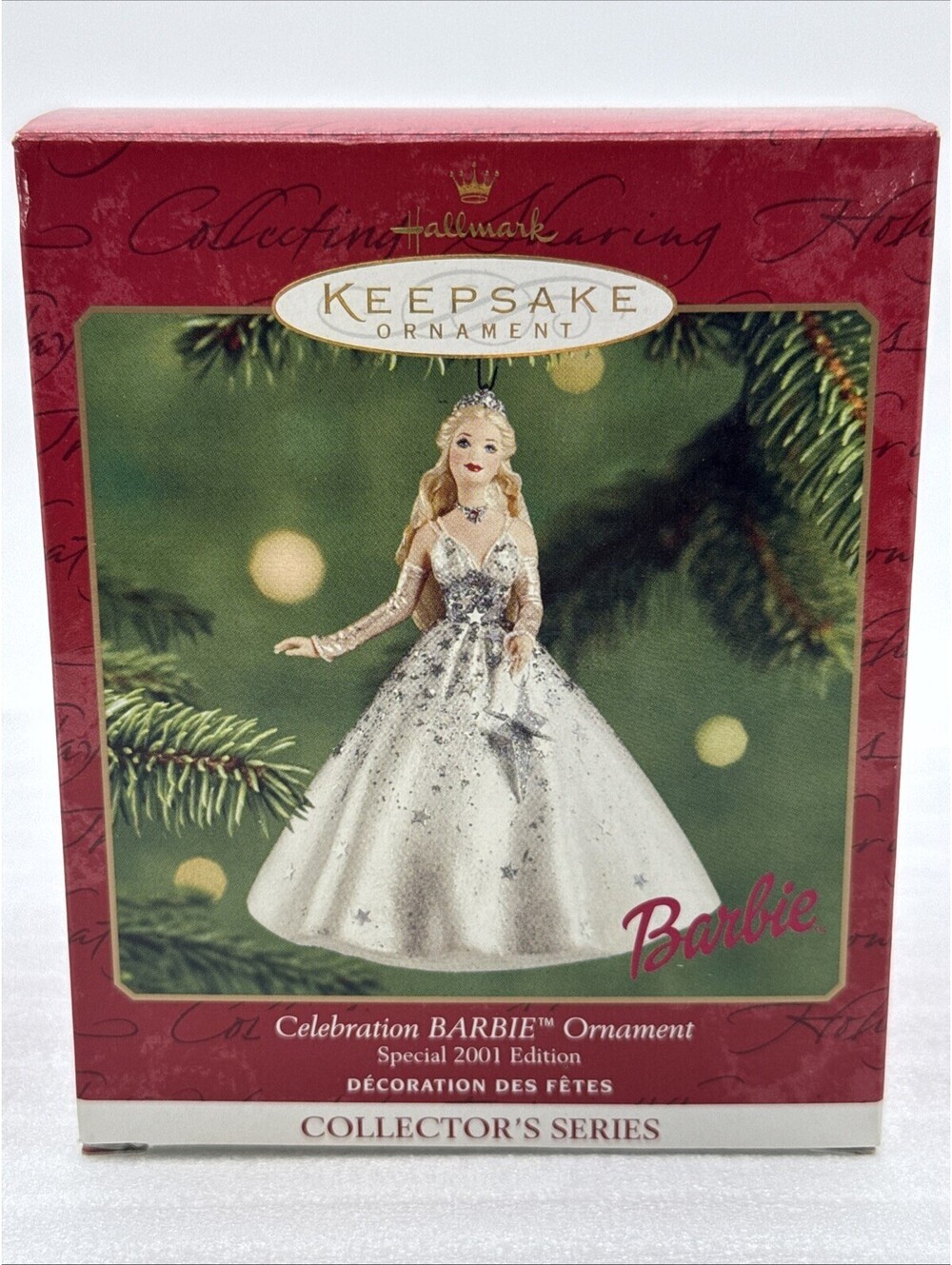 2001 Hallmark Celebration BARBIE Ornament Special Edition 2nd In Series